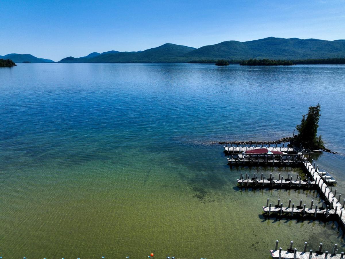 Lake George Diamond Cove Cottages, Cabins, & Hotel Exterior foto